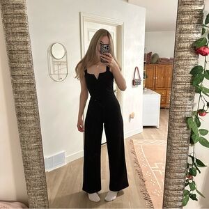 Wide leg jumpsuit